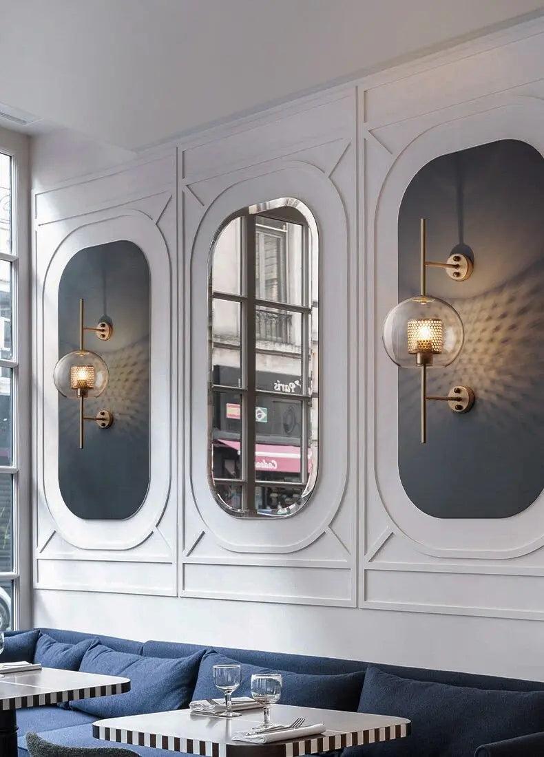 Alegria - Stylish Contemporary Glass Wall Sconce