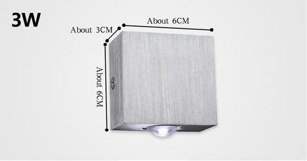 Sphera - Stylish Modern LED Cube Wall Sconces for a Chic Ambiance