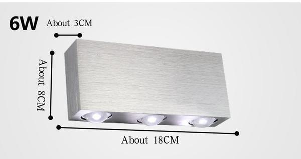 Sphera - Stylish Modern LED Cube Wall Sconces for a Chic Ambiance