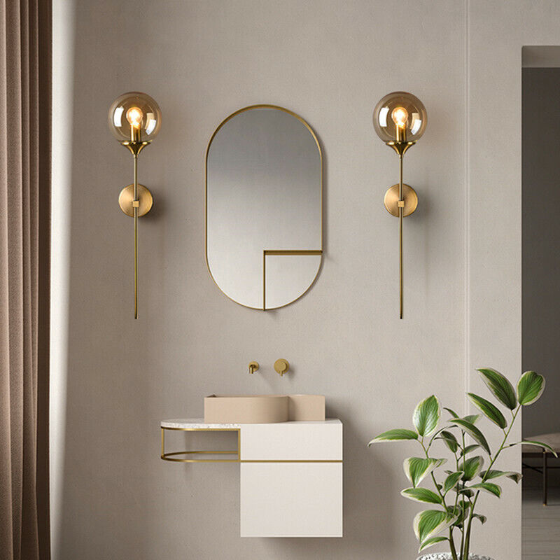 Stylish Annika Modern Glass Wall Sconce