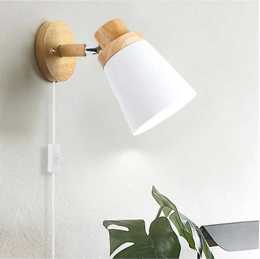 Moah - Elegant Nordic Plug-In Wall Sconce for Stylish Spaces